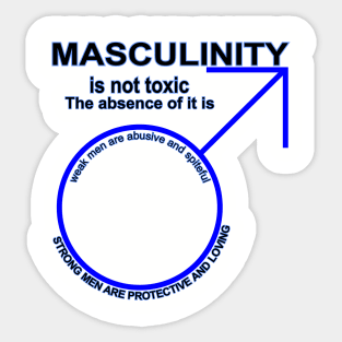 Masculinity Sticker